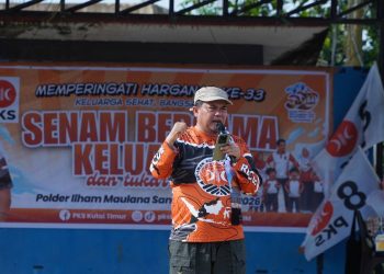 Peringati Harganas ke-33, DPD PKS Kutim Ajak Kader Penuhi Peran Kepala Keluarga