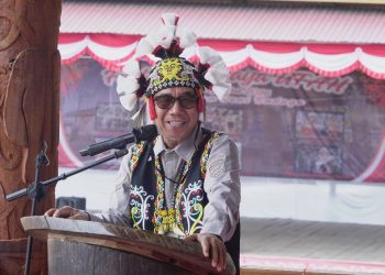 Hadiri Festival Budaya UFAH, Bupati Kutim Tekankan Pelestarian Adat Budaya