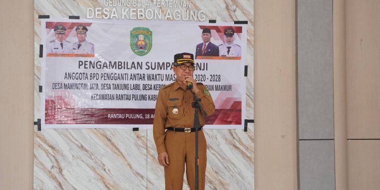 Empat BPD PAW Dilantik, Ini Pesan Bupati Kutim