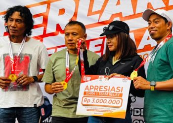 PKS Runners Kutim Jadi Juara Umum di RFID Ultra 81 KM