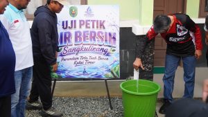 4 Bulan Krisis Air, Bupati Kutim Resmikan SPAM di Sangkulirang